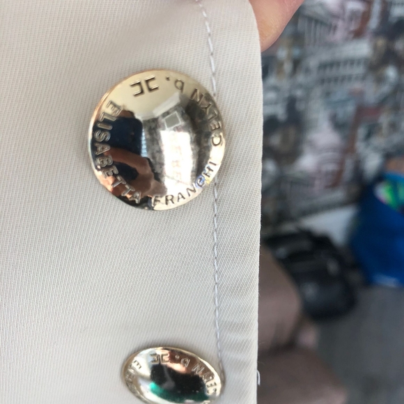 Elisabetta Franchi military style suit.Size:44 IT.Worn a 3 times - Picture 8 of 13